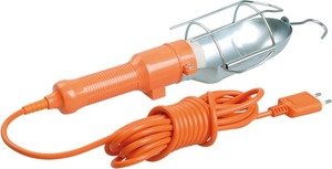 Фото IEK WSP20-10-K09 Светильник переносной УП-1Р плоская вилка (с выкл.) 2Р/10метров 2х0,75