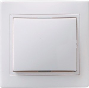 Фото IEK EVK10-K01-10-DM ВС10-1-0-КБ Выключатель 1кл 10А КВАРТА (белый)