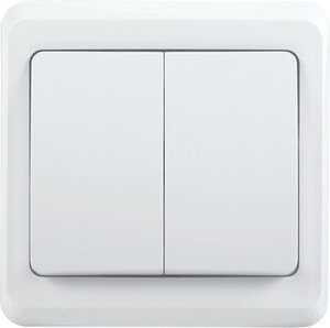 Фото IEK EVV20-K01-10-DM ВС10-2-0-ВБ Выключатель 2 кл 10А ВЕГА (белый)