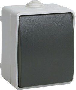 Фото IEK EVS10-K03-10-54-DC ВС20-1-0-ФСр Выключатель 1кл для открытой установки IP54