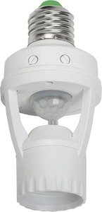 Фото IEK LDD10-045-60-001 Датчик движения ДД 045 (60 Вт, 360 °, в сборе, наружный, IP20, белый)