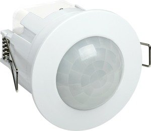 Фото IEK LDD11-201-1200-001 Датчик движения ДД 201 (1200 Вт, 360 °, в сборе, с/у, IP20, белый)