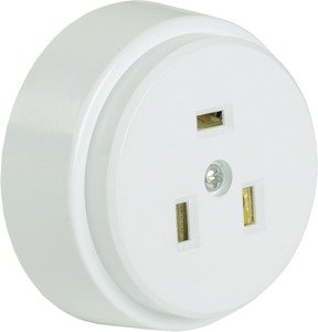Фото IEK ERP10-32-01-K01 РПпл10-01-Ст Розетка разборная для плиты с з/к о/у 32А белая