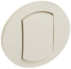 Фото Legrand Celiane 067821 Клавиша одиночная для переключателя (IP44, слоновая кость)
