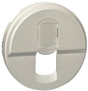 Фото Legrand Celiane 068551 Крышка розетки компьютерной (RJ45, UTP/FTP, титан)