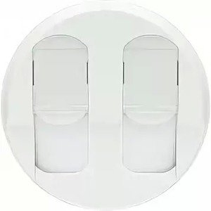 Фото Legrand Celiane 068252 Крышка розетки компьютерной (2хRJ45, UTP/FTP, белая)