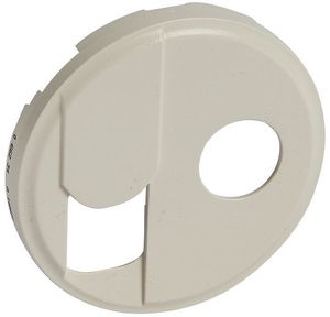 Фото Legrand Celiane 066234 Крышка розетки комбинированной (RJ45+TV, слоновая кость)