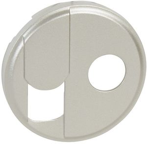 Фото Legrand Celiane 068539 Крышка розетки комбинированной (RJ45+TV, титан)