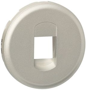 Фото Legrand Celiane 068511 Крышка розетки аудио (1 канал, титан)