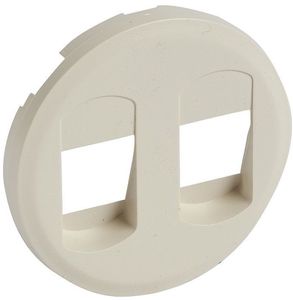 Фото Legrand Celiane 066241 Крышка розетки аудио (2 канала, слоновая кость)