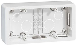 Фото Legrand Celiane 080242 Установочная коробка двойная (белая)
