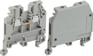 Фото IEK YZN10-002-K03 Зажим наборный ЗНИ-2,5мм2 (JXB24А) серый