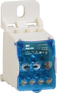 Фото IEK RBD-80 Распределительный блок на DIN-рейку РБД-80А