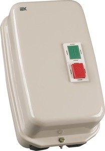 Фото IEK KKM46-080-380-00 Контактор КМИ48062 80А в оболочке Ue=380В/АС3 IP54