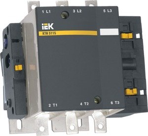 Фото IEK KKT50-330-230-10 Контактор КТИ-5330 330А 230В/АС3