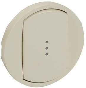 Фото Legrand Celiane 066210 Клавиша одиночная (с возм. подсветки, слоновая кость)