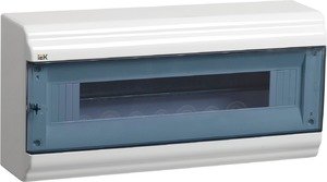 Фото IEK MKP82-N-18-41-10 Бокс ЩРН-П-18 модулей навесн.пластик IP41 PRIME