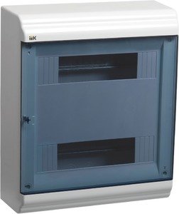 Фото IEK MKP82-N-24-41-10 Бокс ЩРН-П-24 модуля навесн.пластик IP41 PRIME