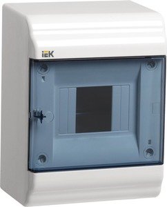 Фото IEK MKP82-N-04-41-20 Бокс ЩРН-П-4 модуля навесн.пластик IP41 PRIME
