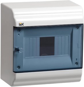 Фото IEK MKP82-N-06-41-20 Бокс ЩРН-П-6 модулей навесн.пластик IP41 PRIME