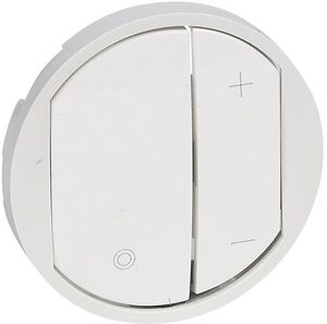 Фото Legrand Celiane 065083 Крышка для кнопочного диммера (белая)