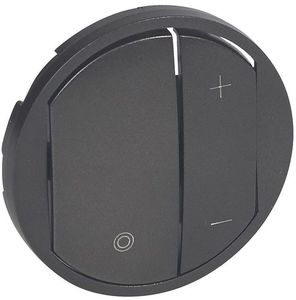 Фото Legrand Celiane 065283 Крышка для кнопочного диммера (графит)