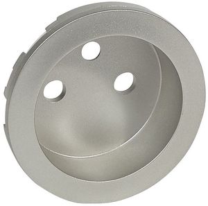 Фото Legrand Celiane 068412 Крышка розетки (2P+E, франц. стандарт, титан)
