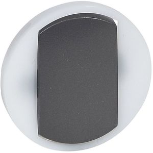 Фото Legrand Celiane 065204 Клавиша одиночная (подсветка, графит)