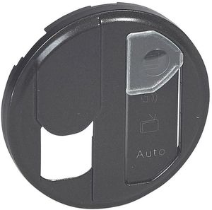 Фото Legrand Celiane 067990 Крышка розетки компьютерной (RJ45, STP, этикетка, графит)