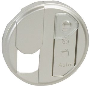 Фото Legrand Celiane 068591 Крышка розетки компьютерной (RJ45, STP, этикетка, титан)