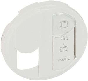 Фото Legrand Celiane 068291 Крышка розетки компьютерной (RJ45, STP, этикетка, белая)