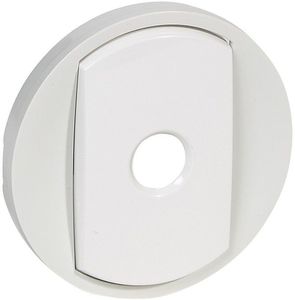 Фото Legrand Celiane 068012 Клавиша одиночная (белая)