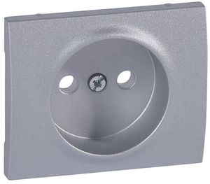 Фото Legrand Galea Life 771326 Крышка розетки (2P, aluminium)