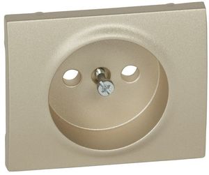 Фото Legrand Galea Life 771426 Крышка розетки (2P, titanium)