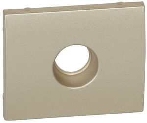 Фото Legrand Galea Life 771466 Крышка розетки телевизионной (TV, titanium)