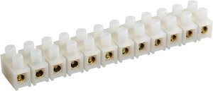 Фото IEK UZV4-003-04 Зажим винтовой ЗВИ-3 н/г 1,0-2,5мм2 12пар