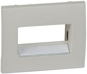 Фото Legrand Galea Life 771575 Крышка розетки компьютерной (2хRJ45/RJ11, pearl)