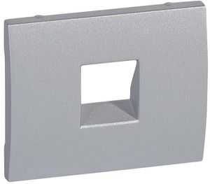 Фото Legrand Galea Life 771395 Крышка розетки телефонной (RJ11, aluminium)