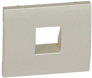 Фото Legrand Galea Life 771495 Крышка розетки телефонной (RJ11, titanium)