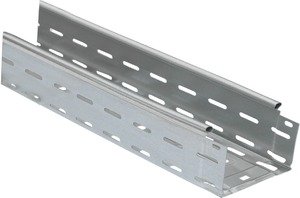 Фото IEK CLP10-080-100-3-M-HDZ Лоток перфорированный 80х100х3000 HDZ
