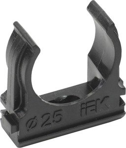 Фото IEK CTA10D-CF25-K02-100 Держатель с защёлкой CF25 черный