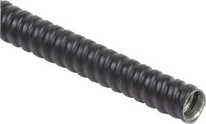 Фото IEK CMP10-50-020 Металлорукав Р3-ЦПнг-50 (20 м) с протяжкой черный