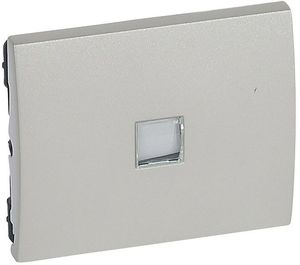 Фото Legrand Galea Life 771511 Клавиша одиночная (для пиктограммы, окошко, pearl)