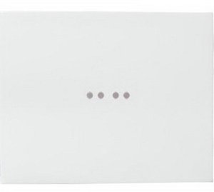 Фото Legrand Galea Life 771034 Клавиша одиночная (индикация, white)