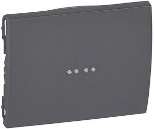 Фото Legrand Galea Life 771234 Клавиша одиночная (индикация, dark bronze)