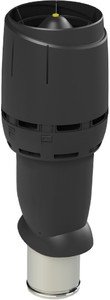 Фото Vilpe Flow 160P/ИЗ/700 370022 Вентиляционный выход (черный)