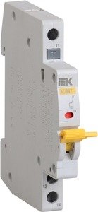 Фото IEK MVA01D-AK-1 Контакт состояния КСВ47 новая серия на DIN-рейку ИЭК