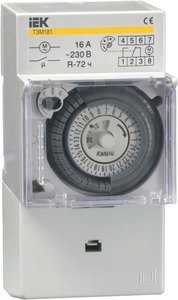 Фото IEK MTA20-16 Таймер ТЭМ181 аналогов 16А 230В на DIN-рейку ИЭК
