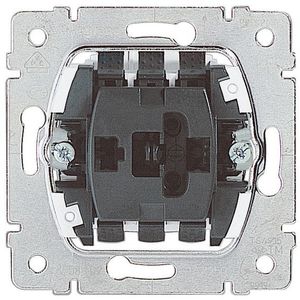 Фото Legrand Galea Life 775802 Выключатель одноклавишный двухполюсный (10 А, механизм, скрытая установка)