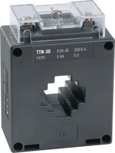 Фото IEK ITT20-3-05-0200 Трансформатор тока ТТИ- 30 0 5S 200-5А ИЭК